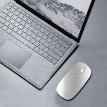 Wireless  Mouse for Surface GO Pro X Rechargeable Silent Mouse for Surface Pro (Golden)