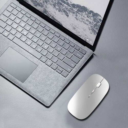 Wireless  Mouse for Surface GO Pro X Rechargeable Silent Mouse for Surface Pro (Golden)