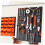 Pegboard Tool Organizer ABS Wall Mounted Shelf Rack for Garage Workshop  Load Capacity 4