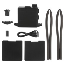 2X Kits de Gafas Antivaho con Ventilador Antivaho y Sello de Goma para Motocicletas Todoterreno Al Aire Libre