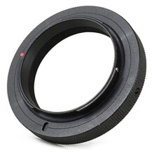 0,75 MM Whorl T2 Halterung Objektiv Adapter Ring Digital Slr Kameras für (Schwarz)