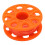 30M Fluorescent Orange Scuba Diving Finger Spool with Snap Clip 1