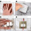 4 Pack Self Adhesive Broom Mop Holder, NoDrill Wall Mounted Organizer Rack for Kitchen Bathroom MultiColor 5
