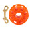 30M Fluorescent Orange Scuba Diving Finger Spool with Snap Clip 2