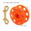30M Fluorescent Orange Scuba Diving Finger Spool with Snap Clip 9