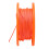 30M Fluorescent Orange Scuba Diving Finger Spool with Snap Clip 12