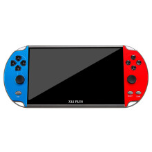 X12 Plus 7 Inch Handheld Game Console Built in 1000 Games Dual Joystick Retro Video Player with AV Output