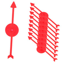Spinning Wheel Game Kit 10pcs DIY Tabletop Prize Wheel with Sections for Party and Classroom