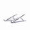 Aluminum Foldable Adjustable Laptop Stand with SixLevel Height Adjustment and Ergonomic Screen Elevation 1