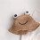 Children's Frog Straw Hat Outing Handmade Fisherman Hat 3