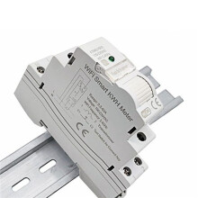 2X Tuya WiFi Miernik Energii Elektrycznej KWH Szyna Din Jednofazowy AC 110 V 230 V CT AC Miernik App Monitor Czasu Rzeczywistego (63A)