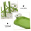 Bottle Drying Rack with Protective Smooth Brackets, Detachable Design and Removable Tray for Countertop 4