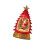Shatterproof Snowfall Crystal Ball-Small Red Backpack O 1