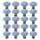 40 Pcs Drawer Pull Handles Round Cabinet Knobs Vintage Ceramic Door Knobs for Closet Cupboard Wardrobe Dresser 2