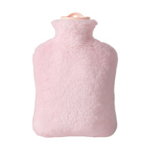 Hot Water Bag with Antileak Secure Spouts And Warm-Pink 2000ml