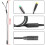 2X 1T2 Transfer Waterproof Cable Thumb Throttle Cable Display for Bafang BBS01/02B BBSHD Thumb Throttle 10