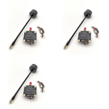 3X VTX-F8 3,3G 4500mW VTX 64CH(3060-3500MHz)FPV Drahtloser Fernbildübertragungssender, Turminstallation