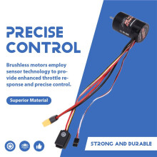 2X Motore Brushless con Sensore QuicRun Fusion SE da 1800 KV, ESC 2 In 1 da 40 A Integrato, Impermeabile, per Auto RC da 1/10 e 1/8.