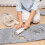 Large Felted Cats Shelter Detachable Panel Portable Folded Flat 7