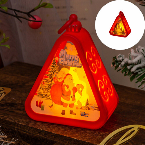 Weihnachts-Touch-Sensitive-Nachtlicht,-Roter alter Mann A 1