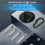 2X Ceiling Hook Hanging Chair,400KG Ceiling Hook,360  Rotatable Bracket,Swing Hook  for Ceiling,Hammock,Punching Bag 4