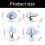 Artificial Water Plant Pine Tree For-389 03 16 fork white 2