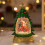 Christmas Tree Snow Globe Crystal Ball-Small white car tree 5