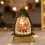 Christmas Tree Snow Globe Crystal Ball-Small white car tree 7
