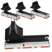 4pcs Linear Slide Potentiometer Set with Smooth Resistance for Audio Mixer Fader Replacement