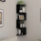 Wall Mounted Corner Storage Rack Classic Wall Rack 5 Layers Semicircular Partitions for Bookshelf Storage Decoration B 4