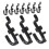 10pcs Metal Pegboard Hooks for Garage Tool Organizer and Workshop Storage 1