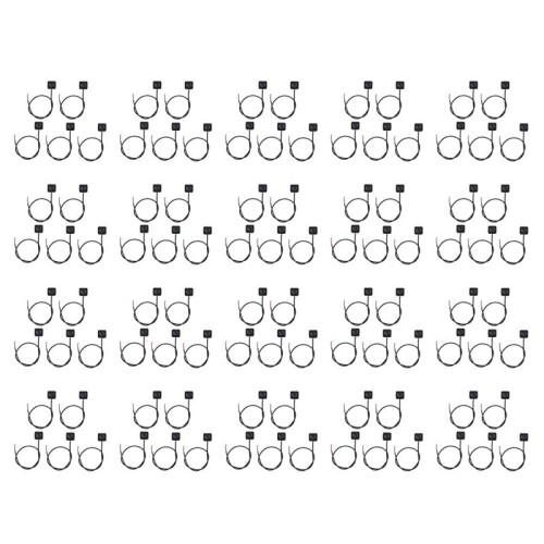 100Pcs Momentary  Momentary Push Button  Off  12V 24V Surface Mount  Button
