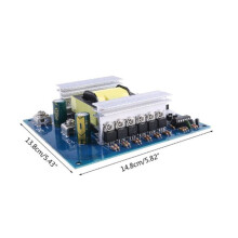2X  12V to AC 220V 380V 500W 1000W Inverter Boost Board Transformer Power Car Converter Module(1000W)