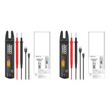 2X BSIDE U0 Digitale Stroomtang Vork AC 100A Slimme Ampèremeter Tang TRMS Stroom Auto Multimeter Spanning Elektrische Tester
