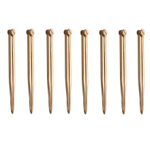 8pcs 168mm Navigation Chart Straight Divider Solid Brass Marine Dividing Tool No Rust for Architects Marine Navigation