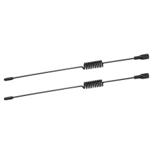 2X,197mm Metall Dekorative Antenne für 1/10 RC Crawler TRX4 TRX6 Axial SCX10 RC4WD D90 D110 CC01 Truck Drift