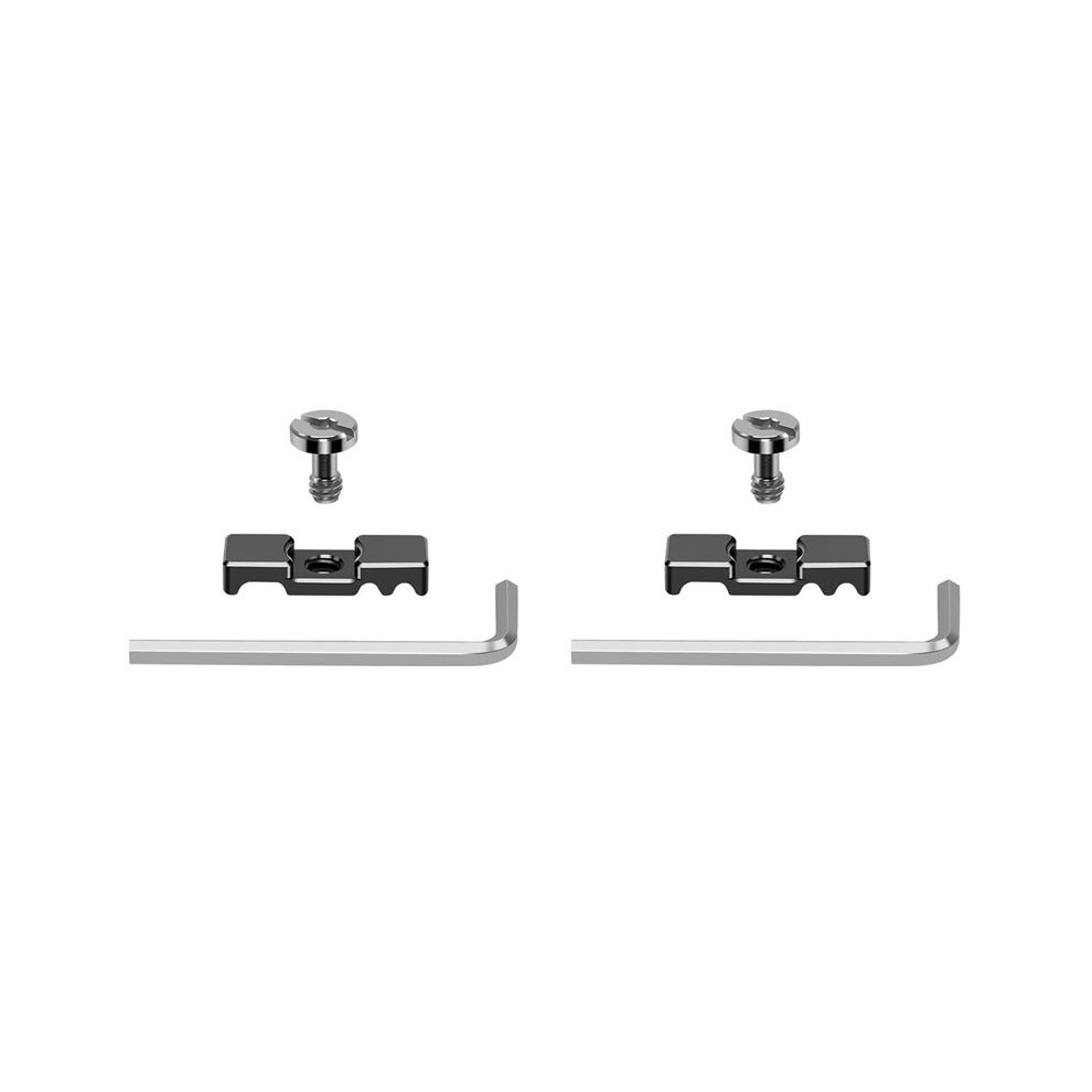 2X Universal 1/4 Camera -Compatible Cable Clamp Dslr Wire Lock Clamp Photography Cable Clip For Monitor 4713230339340