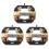 3X Koolborstelhouderborstels voor  DCH143 DCH253 DCH254 DCH143 DCH243 DCH363 1
