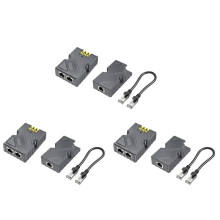 3X voor Starlink Dishy Kabeladapter Naar RJ45 en 150W GigE Passieve PoE-Injector voor Starlink V2 Naar PoE-Injector