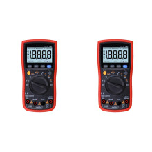2X ZT219 Digitale Multimeter 19999 Counts True RMS Automotive Elektrische Transistor Condensator NCV Tester Professionele Meter