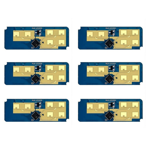 6X 24G HLK-LD2450 Millimeter Wave Human Movement Tracking  Sensor Module LD2450 Sensing Distance 8M  Home A 1