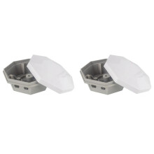 2X STA-55H Veiligheidssleutelgat GPS-Behuizing IP67 UV-Behuizing met Hoge Capaciteit Landbouw-GNSS-Antennebehuizing voor RTK-Ontvanger