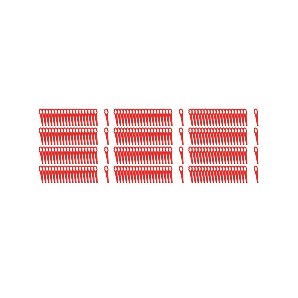 240 Pcs 8.3Cm Plastic Grass Trimmer Blade Replacement Blades Lawn Mower Blades For Lawn Mower 4712313670233