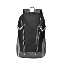Large Capacity Sports Bag Oxford Cloth Texture for-Black Color