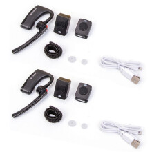 2X Talkie-Walkie Casque Sans Fil Casque Universel K Ear Hanging Headset pour 5R