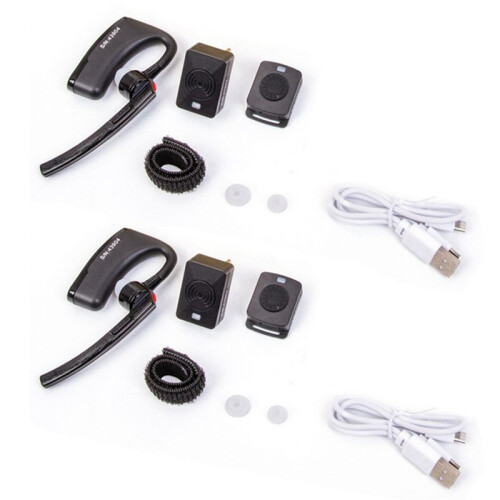 2X Walkie Talkie Wireless  Headset Headset Universal K   Ear Hanging Headset for  5R
