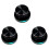 3X USB Volume Controller Computer USB Volume Adjustable Controller Support Shortcut Keys Customizable with RGB 1