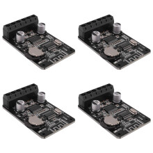 4X 20W Stereo Power Amplifier Board 12V / 24V High Power Digital Power Amplifier Board XY-P15W Without Shell
