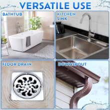 Kitchen Sewer Artifact Pipeline Toilet Blockage Special Tool Universal Toilet Dredge 10m Pipeline Sewer Dredge