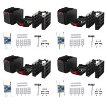 4X for -Battery Case Storage Box Shell PCB Charging Board for -Battery Case Power Tool Accessories,20 Cores